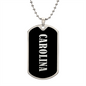 Carolina v02 - Luxury Dog Tag Necklace