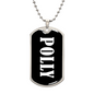 Polly v03 - Luxury Dog Tag Necklace
