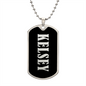 Kelsey v02 - Luxury Dog Tag Necklace
