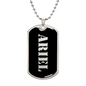 Ariel v2 - Luxury Dog Tag Necklace