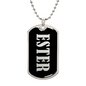 Ester v02 - Luxury Dog Tag Necklace
