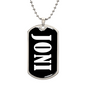 Joni v03 - Luxury Dog Tag Necklace