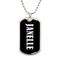 Janelle v03 - Luxury Dog Tag Necklace