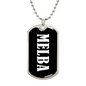 Melba v03 - Luxury Dog Tag Necklace