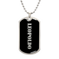 Leopoldo v2 - Luxury Dog Tag Necklace
