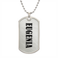 Eugenia v01 - Luxury Dog Tag Necklace