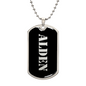 Alden v2 - Luxury Dog Tag Necklace