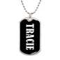 Tracie v03 - Luxury Dog Tag Necklace