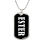 Ester v03 - Luxury Dog Tag Necklace