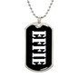 Effie v03 - Luxury Dog Tag Necklace