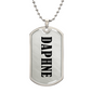 Daphne v01 - Luxury Dog Tag Necklace