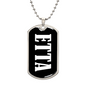 Etta v03 - Luxury Dog Tag Necklace