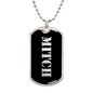 Mitch v2 - Luxury Dog Tag Necklace