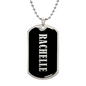 Rachelle v02 - Luxury Dog Tag Necklace