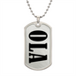 Ola v01 - Luxury Dog Tag Necklace