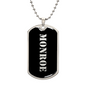 Monroe v2 - Luxury Dog Tag Necklace