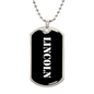 Lincoln v3 - Luxury Dog Tag Necklace