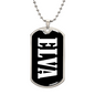 Elva v03 - Luxury Dog Tag Necklace
