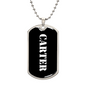 Carter v3 - Luxury Dog Tag Necklace