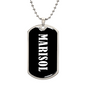 Marisol v03 - Luxury Dog Tag Necklace