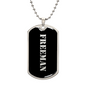Freeman v2 - Luxury Dog Tag Necklace
