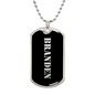 Branden v2 - Luxury Dog Tag Necklace