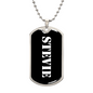 Stevie v3 - Luxury Dog Tag Necklace