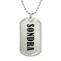 Sondra v01 - Luxury Dog Tag Necklace