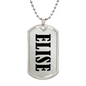 Elise v01 - Luxury Dog Tag Necklace