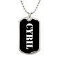 Cyril v3 - Luxury Dog Tag Necklace