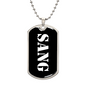 Sang v3 - Luxury Dog Tag Necklace