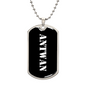 Antwan v3 - Luxury Dog Tag Necklace
