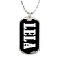 Lela v03 - Luxury Dog Tag Necklace