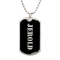 Jerold v2 - Luxury Dog Tag Necklace