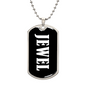 Jewel v03 - Luxury Dog Tag Necklace