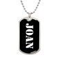 Joan v3 - Luxury Dog Tag Necklace
