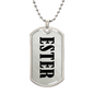 Ester v01 - Luxury Dog Tag Necklace