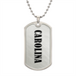 Carolina v01 - Luxury Dog Tag Necklace