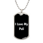 Love My Puli v6 - Luxury Dog Tag Necklace