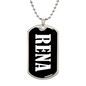 Rena v03 - Luxury Dog Tag Necklace