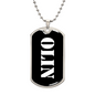 Olin v3 - Luxury Dog Tag Necklace