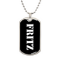 Fritz v3 - Luxury Dog Tag Necklace