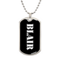 Blair v3 - Luxury Dog Tag Necklace
