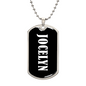 Jocelyn v03 - Luxury Dog Tag Necklace