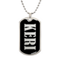 Keri v02 - Luxury Dog Tag Necklace