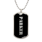 Parker v2 - Luxury Dog Tag Necklace