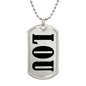 Lou v01 - Luxury Dog Tag Necklace