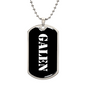 Galen v3 - Luxury Dog Tag Necklace