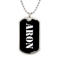 Aron v3 - Luxury Dog Tag Necklace