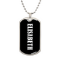 Elisabeth v03 - Luxury Dog Tag Necklace